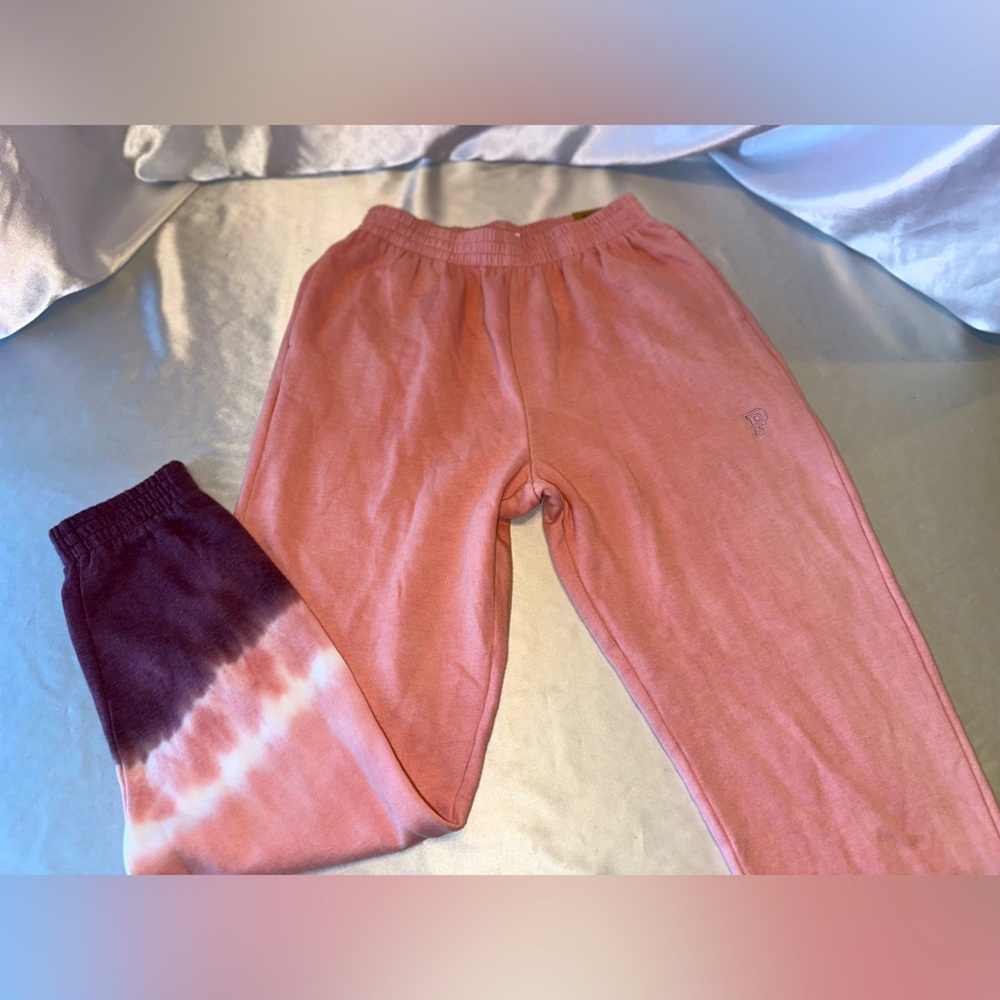 Victorias Secret Pink Campus Jogger High Waist Tie Dye Small NWT